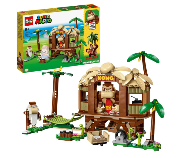 LEGO Super Mario 71424 Domek na drzewie Donkey Konga - 1159397 - zdjęcie 8